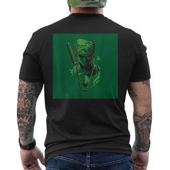 ゾロを知ってるだろ メンズTシャツ バックプリント - Kawaiitshirt