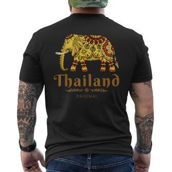 タイオリジナル タイゾウ 面白い旅行 メンズTシャツ バックプリント - Kawaiitshirt