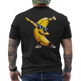 ダビングイエローバナナ メンズTシャツ バックプリント - Kawaiitshirt