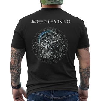 ディープラーニング データサイエンス 機械学習 Ai メンズTシャツ バックプリント - Kawaiitshirt