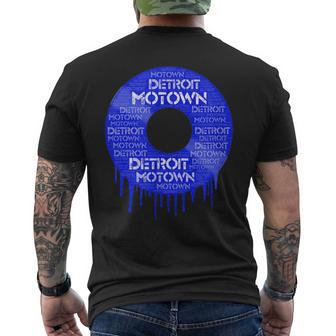 デトロイトモータウンレコードtシャツ モータウンレコードtシャツ メンズTシャツ バックプリント - Kawaiitshirt