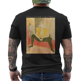 トゥールーズ・ロートレック Theeated Clowness メンズTシャツ バックプリント - Kawaiitshirt
