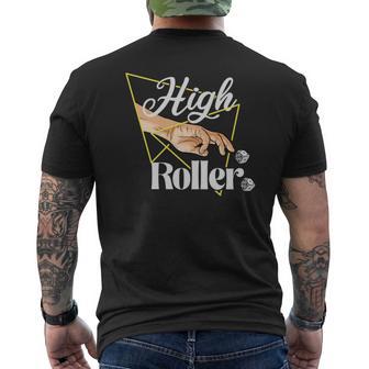 ハイローラー ゲーミングギャンブル カジノ ビッグベット ギャンブラー 長袖tシャツ メンズTシャツ バックプリント - Kawaiitshirt
