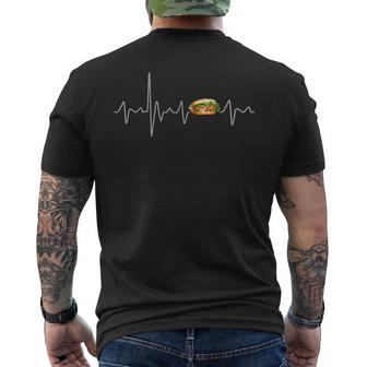 バインミー ハートビート バゲット ヴィンテージ ベトナム レトロ お土産 メンズTシャツ バックプリント - Kawaiitshirt