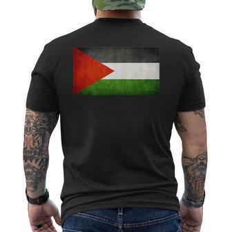 パレスチナ国旗tシャツパレスチナ国旗 メンズTシャツ バックプリント - Kawaiitshirt