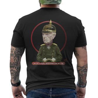 ヘルムート・カール・ベルンハルト・フォン・モルトケ メンズTシャツ バックプリント - Kawaiitshirt