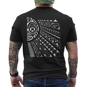 ポリネシアンティキサン メンズTシャツ バックプリント - Kawaiitshirt