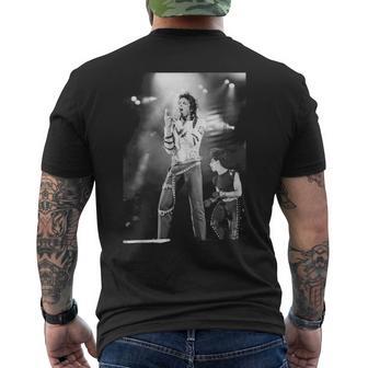 マイケル・ジャクソン Live At Aintree Bad Tour 1988 メンズTシャツ バックプリント - Kawaiitshirt