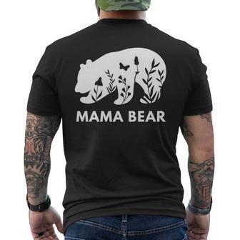 ママベア 長袖tシャツ メンズTシャツ バックプリント - Kawaiitshirt