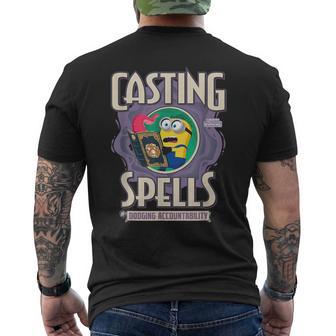 ミニオンズ＆モンスターズ Castingpells メンズTシャツ バックプリント - Kawaiitshirt