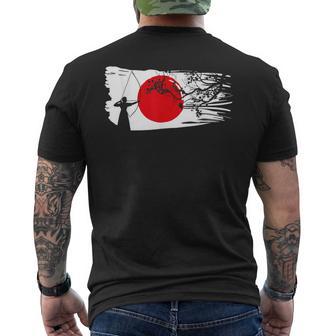 ユミ 弓矢 弓道 日本語アーチェリー メンズTシャツ バックプリント - Kawaiitshirt