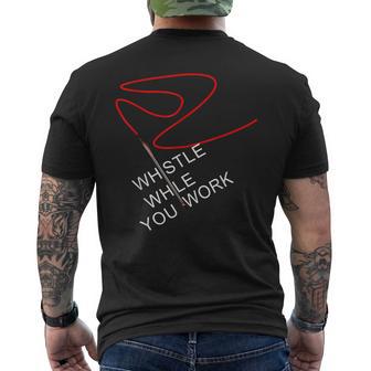 ヨンドゥ・ステップファーザー・ガーディアン・コミックス・ブラード メンズTシャツ バックプリント - Kawaiitshirt