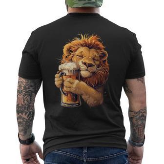 ライオンビール メンズTシャツ バックプリント - Kawaiitshirt