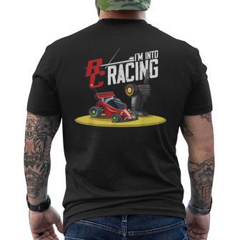 ラジコンカー レーシングラジコンカー リモコンモデル メンズTシャツ バックプリント - Kawaiitshirt