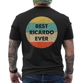 リカルド名 メンズTシャツ バックプリント - Kawaiitshirt