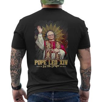 レオ14世 ローマ教皇 メンズTシャツ バックプリント - Kawaiitshirt