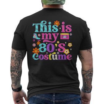 レトロな80年代パーティー衣装 ビンテージ1980年代クラシック メンズTシャツ バックプリント - Kawaiitshirt