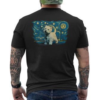 レトロなヴィンテージスタイルのウェスティ。 メンズTシャツ バックプリント - Kawaiitshirt
