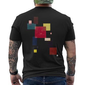 ワシリー・カンディンスキーによる13の長方形1930 長袖tシャツ メンズTシャツ バックプリント - Kawaiitshirt