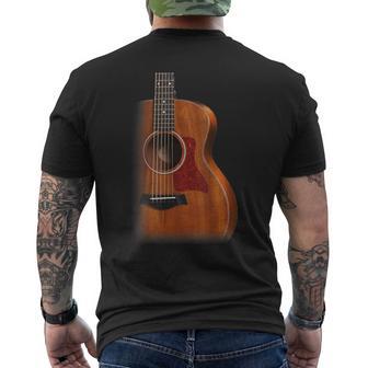 ヴィンテージアコースティックギターtシャツ メンズTシャツ バックプリント - Kawaiitshirt