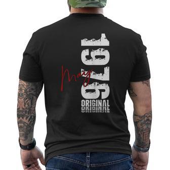 ヴィンテージカー 1976 年5月 50 歳の誕生日 1976 年のクラシックカー メンズTシャツ バックプリント - Kawaiitshirt