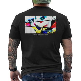大怪獣ラッシュ ウルトラフロンティア Scene To Be Continued メンズTシャツ バックプリント - Kawaiitshirt