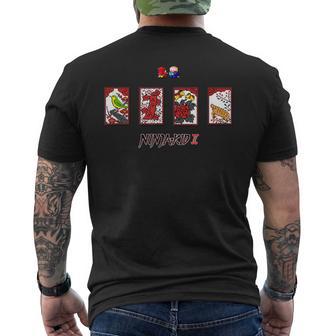 忍者くん 阿修羅ノ章 07 メンズTシャツ バックプリント - Kawaiitshirt