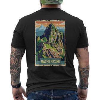 旅行 ペルー リマ マチュピチュ クスコ 家族 バケーション お土産 メンズTシャツ バックプリント - Kawaiitshirt