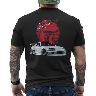 日本国内市場向けスープラ ヴィンテージ Jdm チューニング ドリフトカー メンズTシャツ バックプリント - Kawaiitshirt