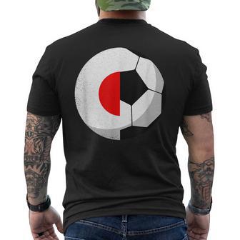 日本国旗、サッカー日本代表のルーツ メンズTシャツ バックプリント - Kawaiitshirt