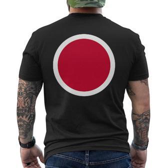 日本空軍 ラウンドデル記章 Jasdf 日本武装部隊 メンズTシャツ バックプリント - Kawaiitshirt