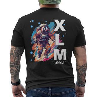 暗号通貨xlm恒星ルーメンハードコアホルダー。 メンズTシャツ バックプリント - Kawaiitshirt