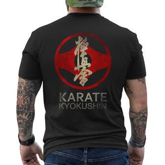 極真 Karate Kyokushin メンズTシャツ バックプリント - Kawaiitshirt