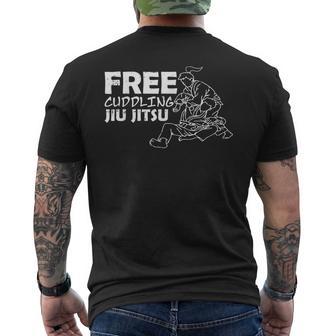無料の抱きしめる柔術ファニーブラジリアンbjj格闘技総合格闘技 メンズTシャツ バックプリント - Kawaiitshirt
