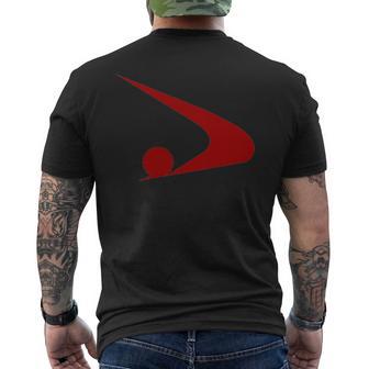 秋田県旗シンボル 日本東北 メンズTシャツ バックプリント - Kawaiitshirt
