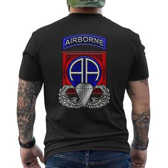 第82空挺師団 誇り高き退役軍人の日のギフト メンズTシャツ バックプリント - Kawaiitshirt