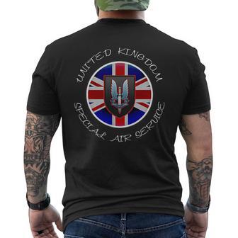 英国特殊航空サービス 特殊部隊 メンズTシャツ バックプリント - Kawaiitshirt