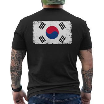 韓国軍 裏面 韓国国旗 メンズTシャツ バックプリント - Kawaiitshirt