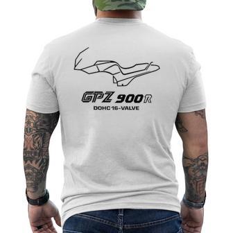 2026 Gp_Z 900R 愛好家 メンズTシャツ バックプリント - Kawaiitshirt
