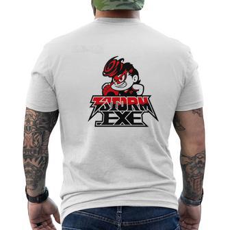 3StormExe_7_坂田央 メンズTシャツ バックプリント - Kawaiitshirt