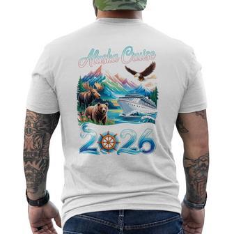 Alaska Cruise 2026 Making Memories Together Vacation Trip Men's T-shirt Back Print - Thegiftio