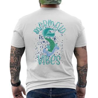 Ambianceirène La Mer Créature Mythique Queue Deirène T-shirt imprimé au dos - Cadeauxyz