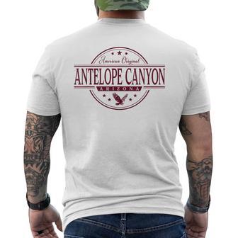 Antelope Canyon Arizona Etichetta Az Antelope Canyon T-shirt da uomo con stampa posteriore - Novitaregali