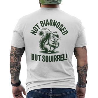 Ardilla Divertida Tdah No Diagnosticada Camiseta Hombre Estampado Espalda - Regaloses