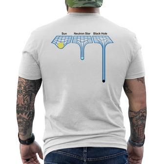 Astrophysiqueoleil Étoile À Neutrons Et Trou Noir T-shirt imprimé au dos - Cadeauxyz