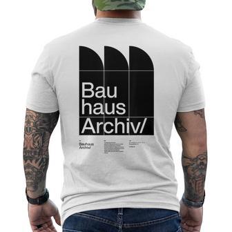 Bauhaus Archiv Diseño Modernista De Berlín Camiseta Hombre Estampado Espalda - Regaloses