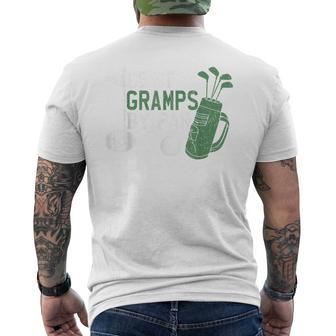 Best Gramps By Par Golf Lover Fathers Day Men's T-shirt Back Print | Seseable UK