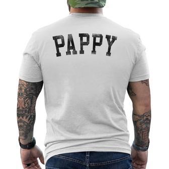 Best Pappy For Father's Day Pappy Classic Bold Font Birthday Pappy Men's T-shirt Back Print | Seseable UK