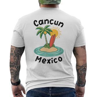 Cancún Méxicoouvenir Familia Matchingacaciones Cancún Camiseta Hombre Estampado Espalda - Regaloses