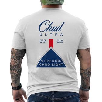 Chud Light Men's T-shirt Back Print - Thegiftio UK